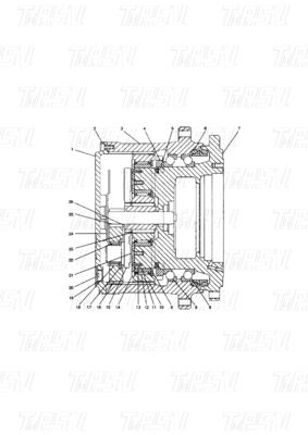Bolt trên cài đặt 136-2850 E315B Excavator Travel Drive Catalog Motor với máy giảm độ hành tinh