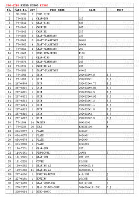 Hydraulic 296-6218 E336D Excavator Travel Drives Catalog For Excavators With Bolt on Installation (Tổ điển cho máy đào có nút đệm được lắp đặt)