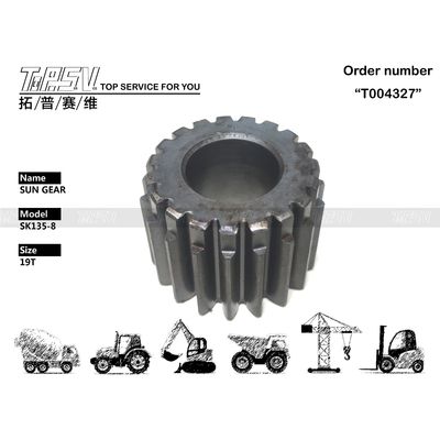 Dễ lắp đặt SK135-8 Excavator Swing 2 Stage Sun Gear Reducer Gear Parts For Machinery Repair Shops