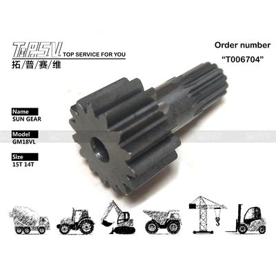 Xem hình ảnh GM18VL Excavator Travel Sun Gear Motor For Machinery Trong máy đào