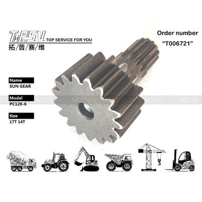 GM18VL Excavator Travel Sun Gear cho hệ thống truyền tải