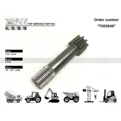 FUFZD-8391-09 Máy cắt giảm hành tinh PC56 Máy đào Đi bộ 1 giai đoạn Mặt trời Bộ phận động cơ cho khai thác năng lượng