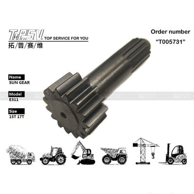 6I-6515 Energy Mining E311 Excavator Travel 1 Stage Sun Gear Bộ phận động cơ