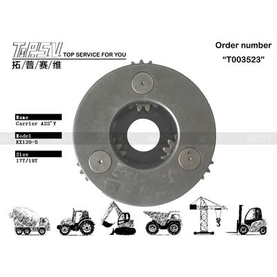 Thiết bị giảm nhiệt hành tinh loại EX120-5 Excavator Planet Carrier ASSY cho máy móc hạng nặng