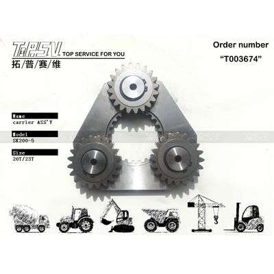 Nguồn gốc SK200-5 Excavator Swing 1 Stage Carrier Assy cho máy đào