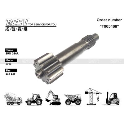 150-0820 Bảo trì E303 Excavator Travel 1 Stage Sun Gear từ cho máy móc