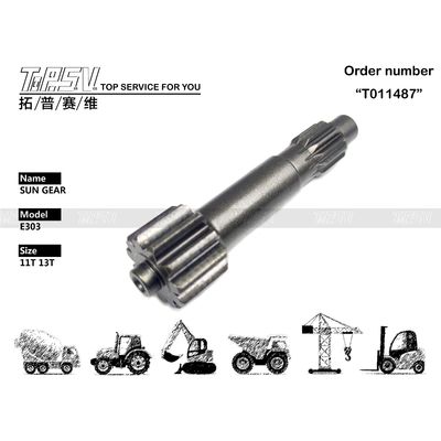 Thiết lập dễ dàng E303 Excavator Travel 1 Stage Sun Gear Gear Box cho các cửa hàng sửa chữa máy móc