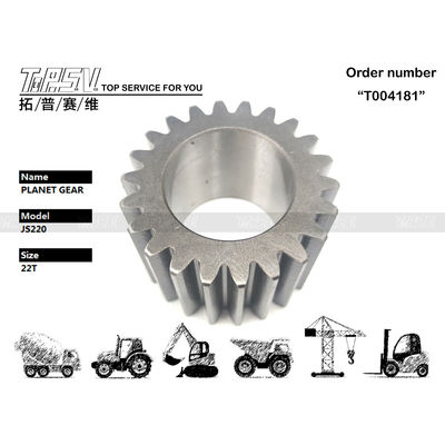 Động cơ thủy lực JS200 Excavator Swing 2 Stage Planet Gear Reducer Các bộ phận bánh răng cho mức độ ồn thấp và lâu dài