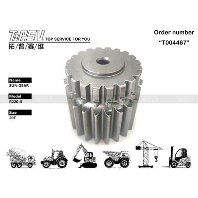XKAQ-00011 Thiết lập dễ dàng của R220-5 Excavator Swing 2 Stage Sun Gear Box cho hiệu suất tối ưu