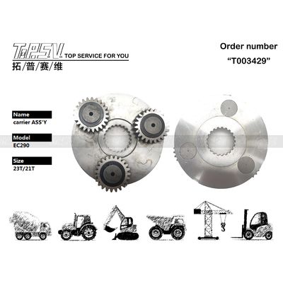 SA7118-38400 Động cơ thủy lực Động cơ thủy lực Công suất nặng EC290 Excavator Swing 1 Stage Carrier ASSY cho các ứng dụng khai thác năng lượng