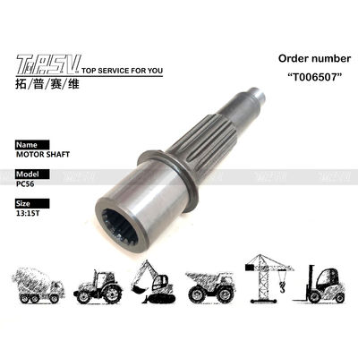 FUMHSH-1-2412 Energy Mining PC56 Excavator Travel Motor Shaft với khả năng chống mài mòn