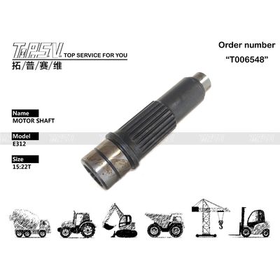 1R-5862 Sức bền cao và bền lâu E312 Excavator Travel Motor Shaft với Transport Packaging Dealed Bag