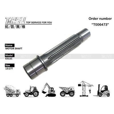 165-5803 Sản xuất khác E311C Bộ phận trục động cơ cho hệ thống truyền tải máy đào
