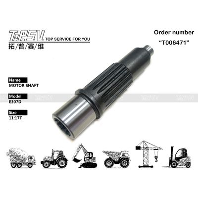 307-4176 Sức bền cao E307C Máy đào Đi bộ Máy bơm trục động cơ Các bộ phận bơm với bảo trì và dầu bánh răng