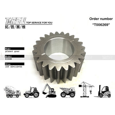 094-1508 Bảo trì thấp E200B Excavator Travel 3 stage Planetary Gear For Machinery Repair Shops Within Steel