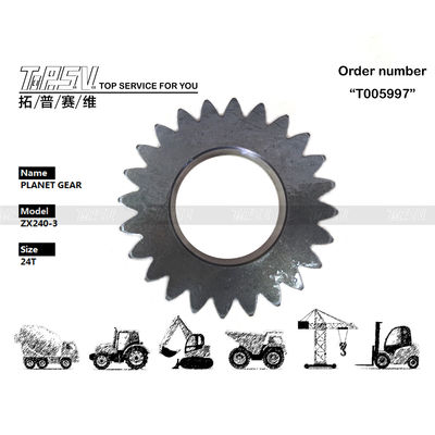 3103052 Thiết lập lưới bánh răng ZX240-3 Excavator Travel 2 stage Planetary Gear với vật liệu thép và số răng tối ưu