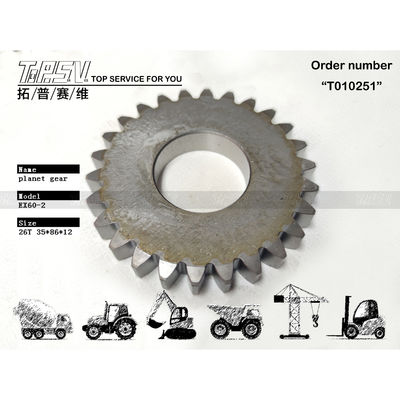 3054865 Máy nặng thép EX60-2 Excavator Travel 1 Stage Planetary Gear cho điều kiện làm việc khó khăn