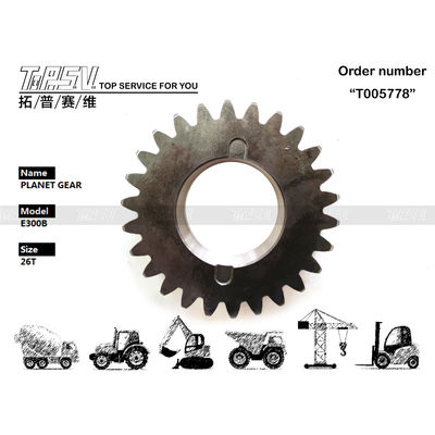 096-2960 Khả năng tương thích E300B Excavator Travel 2 Stage Planetary Gear with Black Color View Image
