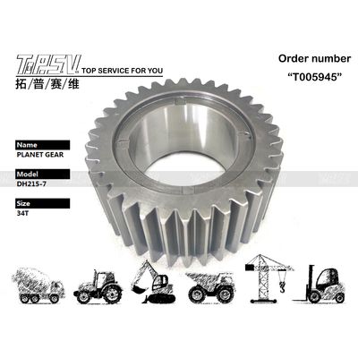 K9007393 DH215-9 Đi bộ khoan 2 giai đoạn thiết bị hành tinh thành phần thiết yếu cho lưới bánh răng