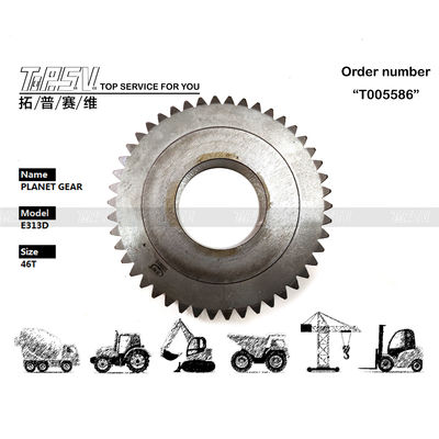 136-2836 Màu đen E315 Excavator Travel 1 Stage Planetary Gear với mức độ ồn thấp và vật liệu thép
