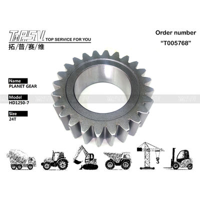 QTY HD1250-7 Excavator Travel 2 Stage Planet Reducer Gear Parts Kỹ thuật rèn