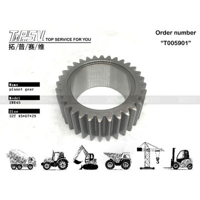 SWE45 Long-lasting Excavator Travel 2 Stage Planet Reducer Chiếc bánh răng cho các cửa hàng sửa chữa máy móc