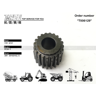 FUFRP-1159-08 Bánh răng mặt trời 2 tầng di chuyển máy đào PC30-7 độ chính xác cao, màu đen