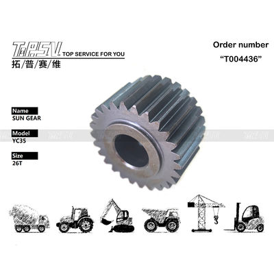 280-2357 Bao bì vận chuyển Túi đã niêm phong E303CR Bánh răng mặt trời giai đoạn 2 của bộ quay cho Máy xúc cho Cửa hàng sửa chữa máy móc Phụ thuộc vào Kích thước