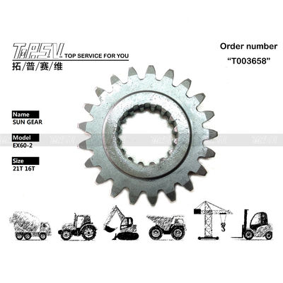 3051680 Khả năng tương thích Khả năng tương thích với nhiều loại EX60-2 Excavator Swing 1 Stage Sun Gear Model Steel Excavator Travel Motor Parts