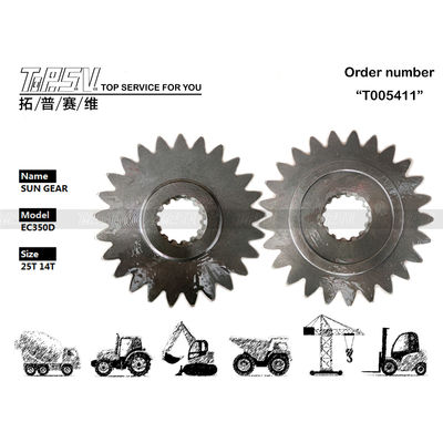 VOE14570934 Dầu bánh răng bảo dưỡng EC290D Máy đào Bánh răng mặt trời được sử dụng trong máy móc máy đào với màu đen