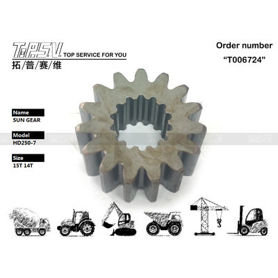 Xem hình ảnh HD250-7 Bánh răng mặt trời di chuyển của máy xúc, Kết cấu thép chắc chắn cho chuyển động xoay trơn tru và chính xác