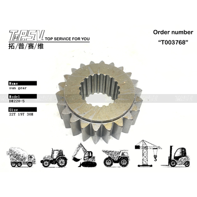 Phụ tùng động cơ bánh răng mặt trời 1 giai đoạn xoay máy đào DH220-5 hàng đầu cho nhu cầu khai thác năng lượng