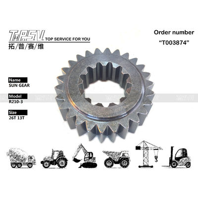 Tùy thuộc vào kích thước R210-3 Excavator Swing 1 giai đoạn Sun Gear cho hiệu suất đáng tin cậy trong máy móc nặng