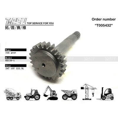2022128 Steel EX120-1 Excavator Travel 1 Stage Sun Gear for Various Models in Energy Mining Industry