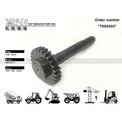 2025958 Tùy thuộc vào kích thước EX120-1 Excavator Travel 1 Stage Chiếc xe mặt trời Phần màu đen cho độ bền cao