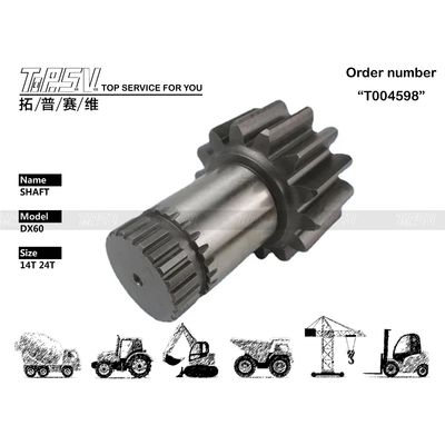 Phụ tùng bánh răng xoay DX60 bằng thép cho máy xúc và Sẵn sàng giao ngay