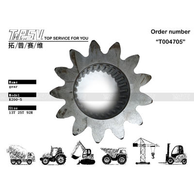 Bao bì vận chuyển đã xử lý Túi khác Bộ phận bánh răng lớn của bộ giảm tốc xoay máy đào R210-3 và có độ bền cao