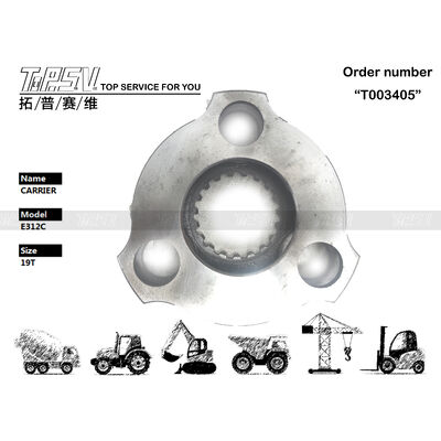 191-2599 Thép Heavy Duty E312C Excavator Swing 1 Stage Carrier Được xây dựng để chịu được điều kiện khai thác năng lượng Cung cấp hỗ trợ cấu trúc và hoạt động mạnh mẽ