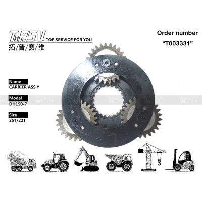 R110-7 Bộ máy mang hành tinh loại động cơ thủy lực thép 1 giai đoạn