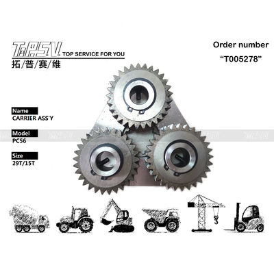 FUGHC50-2-8391 PC40-8 Planet Gear Carrier Đen với máy giảm độ hành tinh 29T