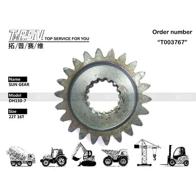 404-00066 Bánh răng mặt trời thép 1 giai đoạn xoay máy đào DH150-7 trong hộp số