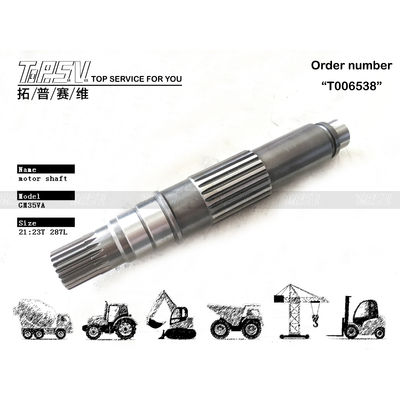 Good price XKAH-00410 Sức bền và xử lý nhiệt chống mòn GM35VA Excavator Drive Motor Shaft trực tuyến
