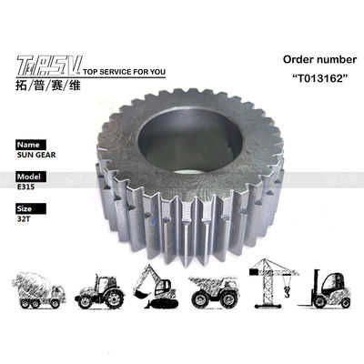 102-6522 Màu Đen Excavator E315 Du lịch 2 giai đoạn Mặt trời Gear Gear Box cho Excavator