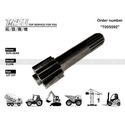 1R-5841 Độ bền cao E312C Excavator Travel 1 Stage Sun Gear Cho Máy chế tạo