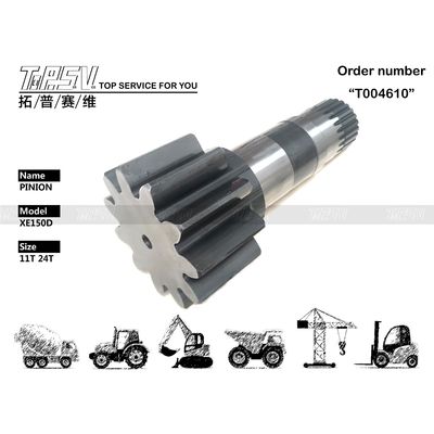 Cài đặt Gear Meshing khác SY135C Excavator Swing Pinion Reducer Phần có sẵn Điều trị nhiệt