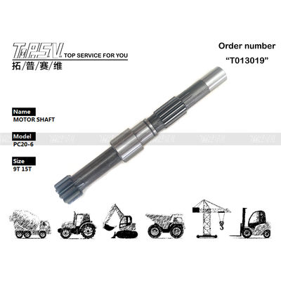 FUHMSH-3-2875 Giao dịch túi PC20-6 Excavator Travel Motor Shaft Để bảo trì hệ thống truyền tải Excavator