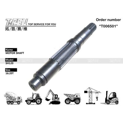 PC120-6 GM18VL Máy đào du lịch trục động cơ Đen TZ269B2002-00 16:20T