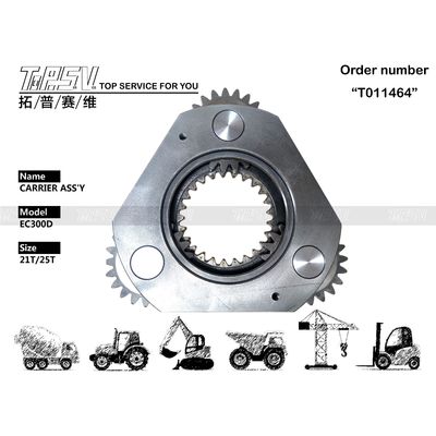 VOE14570931 Tăng năng suất công cụ hạng nặng EC290C Excavator Travel 1 Stage Carrier ASSY cho các cửa hàng sửa chữa máy móc