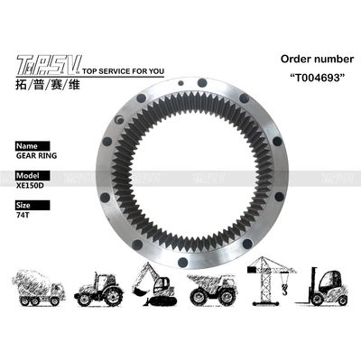 Good price SY135C XE150D Excavator Swing Gear Ring Box Độ bền cao cho máy móc hạng nặng trực tuyến