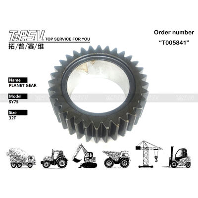 Good price Động cơ SY75-9 Excavator Travel 1 Stage Planet Gear Motor Màu đen để hoạt động tối ưu trực tuyến